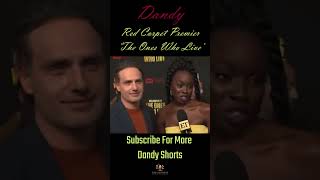 RichonneDandy Red Carpet Premier The Ones Who Live thewalkingdead rickgrimes michonne shorts [upl. by Refinne]