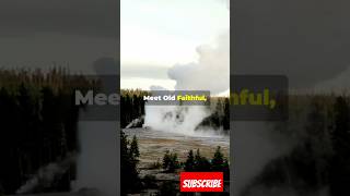 Yellowstone’s Geysers🤔🤔 Natural hot springs and geysers including the famous Old Faithful😯😯 [upl. by Tnilk]