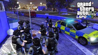 Counter Terror Chaos CTSFO on High Alert in GTA 5 LSPDFR Mod Ep 122 [upl. by Naawaj]