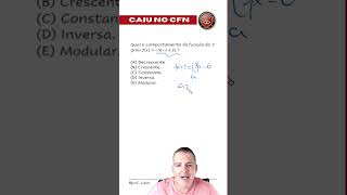 Questão EEAR  MATEMÁTICA  FUNÇÃO MODULAR [upl. by Shiff]