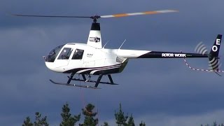 Rotor Work Robinson R44 [upl. by Ken]