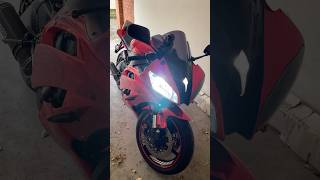 R6 with GYTR Exhaust Cold start  coldstart r6 yamaha gajalvlogs enginesound shorts youtube [upl. by Eerdua]