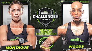 Michelle Montague vs Shaquita Amador Woods  2023 PFL Challenger Series  Week 2 [upl. by Puto837]