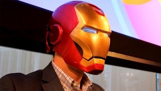 Hasbro Marvel Legends Iron Man Electronic Helmet [upl. by Kyne]