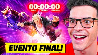 EVENTO FINAL del CAPITULO 4  FORTNITE x EMINEM The Big Bang [upl. by Aryhs335]