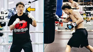 Naoya Inoue training for Luis Nery TRAINING CAMP HIGHLIGHTS HD BOXING 2024 [upl. by Neve249]