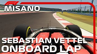 F1 Misano World Circuit  Sebastian Vettel Onboard  Assetto Corsa [upl. by Ahsilav515]