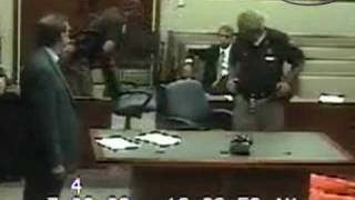 Man Shot With Taser During Courtroom Outburst [upl. by Aisaim]