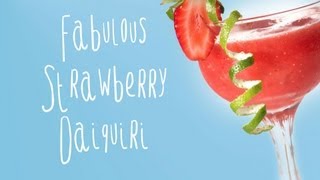 Strawberry daiquiri recipe easy and delicious [upl. by Analaj]