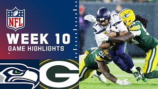 Seahawks vs Packers Week 10 Highlights  NFL 2021 [upl. by Milstone490]