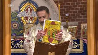 Orthodoxer Gottesdienst aus der Kirche des heiligen St Georgios in Berlin [upl. by Romina]