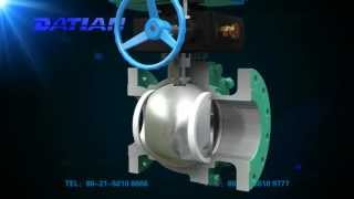 Pneumatic Ball Valve [upl. by Sinnard]