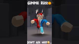 Gimme Rizz🎃 roblox funnygames halloween halloween2024 fyp [upl. by Setiram]