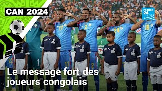 CAN 2024  le conflit dans l’est de la RD Congo s’invite dans la compétition • FRANCE 24 [upl. by Eehsar487]