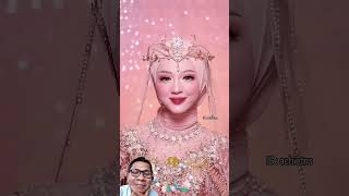 goyang kepala riaspengantin makeupartist makeup riaswajah makeupartis [upl. by Ahsekat356]