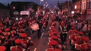 Gertrude Star Flute Band Finish Their Parade 2012 [upl. by Sarene]