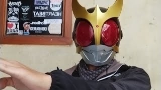 KAMEN RIDER KUUGA HELMET Test [upl. by Guenevere]