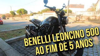 202  Benelli Leoncino 500 ao fim de 5 anos [upl. by Quentin]