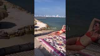 TOP 3 BEACH CLUBS TO VISIT IN CARTAGENA COLOMBIA 🤩🏝🍹shorts cartagena colombia [upl. by Dione870]