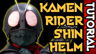 Cara Membuat Helm Kamen Rider Dari Busa Hati  Shin Kamen Rider 2023 Helmet cosplay kamenrider [upl. by Ennaeirrac356]