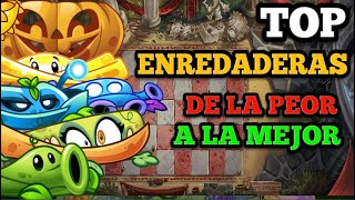 TOP 8 ENREDADERAS de la PEOR a la MEJOR PVZ2 [upl. by Langley]