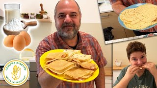 28  Crepes ricetta facile e veloce dolci e salate [upl. by Zuckerman264]