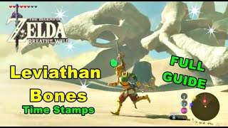 Leviathan Bones Breath of The Wild Zelda [upl. by Eliades]