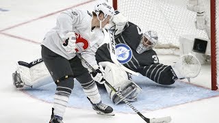 Every Goal From 2020 NHL AllStar Tournament Pacific vs Central Division Game [upl. by Leahey]