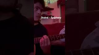 Staind  Epiphany guitarcover [upl. by Anawt]