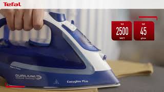 Tefal Easygliss Plus stoomstrijkijzers [upl. by Drandell]