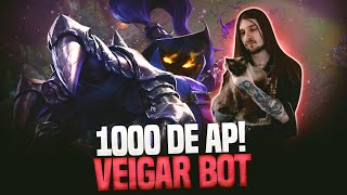 1000 DE AP VEIGAR BOT LANE [upl. by Lenora]