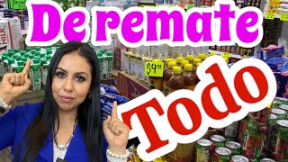 😱Nueva tienda de remates de abarrotes lo mismo que Walmart pero mucho más barato [upl. by Onia]