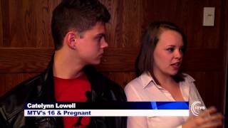 16 amp Pregnant stars visit St Cloud State [upl. by Dnalloh704]