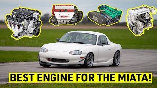 Miata Engine Swap Guide  Which One is Right For YOU [upl. by Sikorski251]