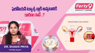 Fallopian Tube Blockage Symptoms Causes Diagnosis and Treatment in Telugu fallopiantubeblockage [upl. by Stamata]