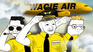 WOJAK DOOMER WAGE SLAVES IN THE SKY WAGIE AIR [upl. by Burlie983]