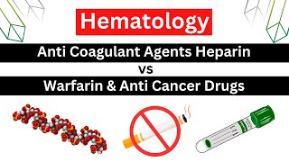 Anti Coagulant Agents Heparin Vs Warfarin amp Anti Cancer Drugs [upl. by Trebma]