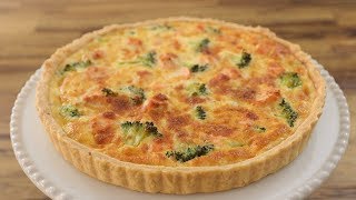 Salmon and Broccoli Quiche Recipe [upl. by Liew]