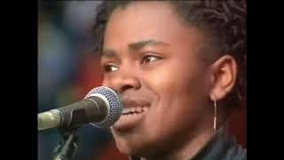 Tracy Chapman x fast car live performance wembley stadium 1988 [upl. by Aihsekan803]