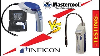 Mastercool ms55100 VS Inficon DTek Select 712202G6 Течеискатели фреона [upl. by Etyak664]