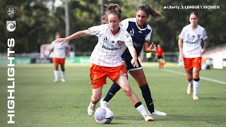 ALW R19 Highlights Brisbane Roar v Central Coast Mariners [upl. by Einneg]