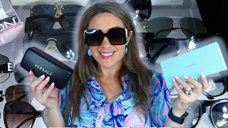 LUXURY SUNGLASSES COLLECTION  LOUIS VUITTON CHANEL DIOR YSL  PLUS MY FAVORITE PAIR [upl. by Garlanda]