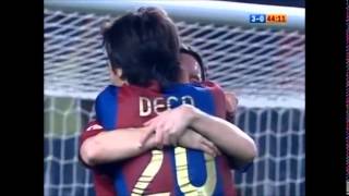 FC Barcelona  Getafe CF 2007 All Goals 52 [upl. by Niabi21]