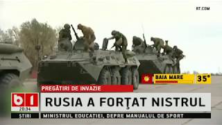 STIRI B1TV RUSIA GATA SA ATACE MOLDOVA AU FORTAT NISTRUL [upl. by Viridis]