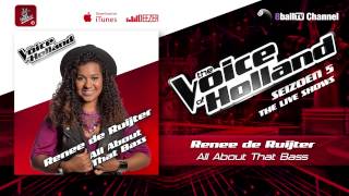 Renee de Ruijter  All About That Bass The voice of Holland 2014 Live show 3 Audio [upl. by Aitat]