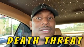 Tyrese Gibson Receiving Death Threats from Ex Wife and Extortion [upl. by Julina]