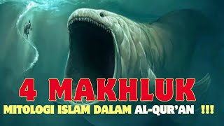 INILAH WUJUD 4 MAKHLUK MITOLOGI ISLAM DARI ALQURAN [upl. by Sufur]