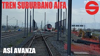 Recorriendo el TREN SUBURBANO AIFA  Avance de Obra del Tren Suburbano al AIFA Junio 2024 [upl. by Chu]