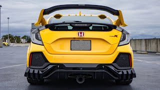 Tomei Ti Expreme Type R Honda Civic FK8 Single Exhaust Full Titanium [upl. by Madison]