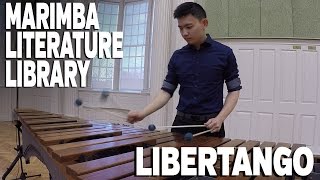 Libertango by Eric Sammut Sam Um  Marimba Literature Library [upl. by Trever176]